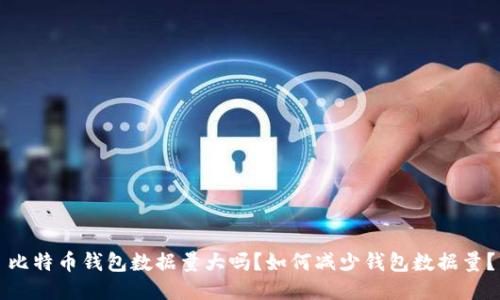 比特币钱包数据量大吗?如何减少钱包数据量?