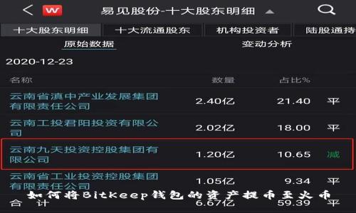 如何将BitKeep钱包的资产提币至火币