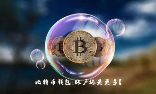 比特币钱包:账户还是更多?
