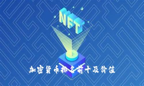 加密货币排名前十及价值