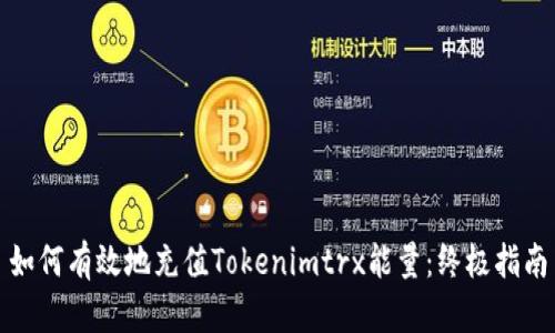 如何有效地充值Tokenimtrx能量:终极指南