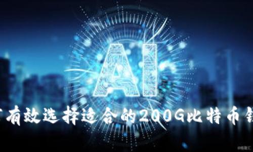如何有效选择适合的200G比特币钱包?