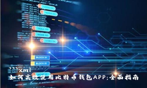 ```xml
如何高效使用比特币钱包APP:全面指南
